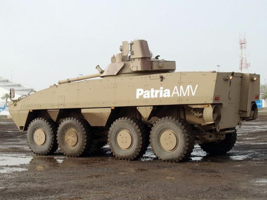  Patria AMV 8x8 with BMP-3 2009 года  (фото 7 из 7)